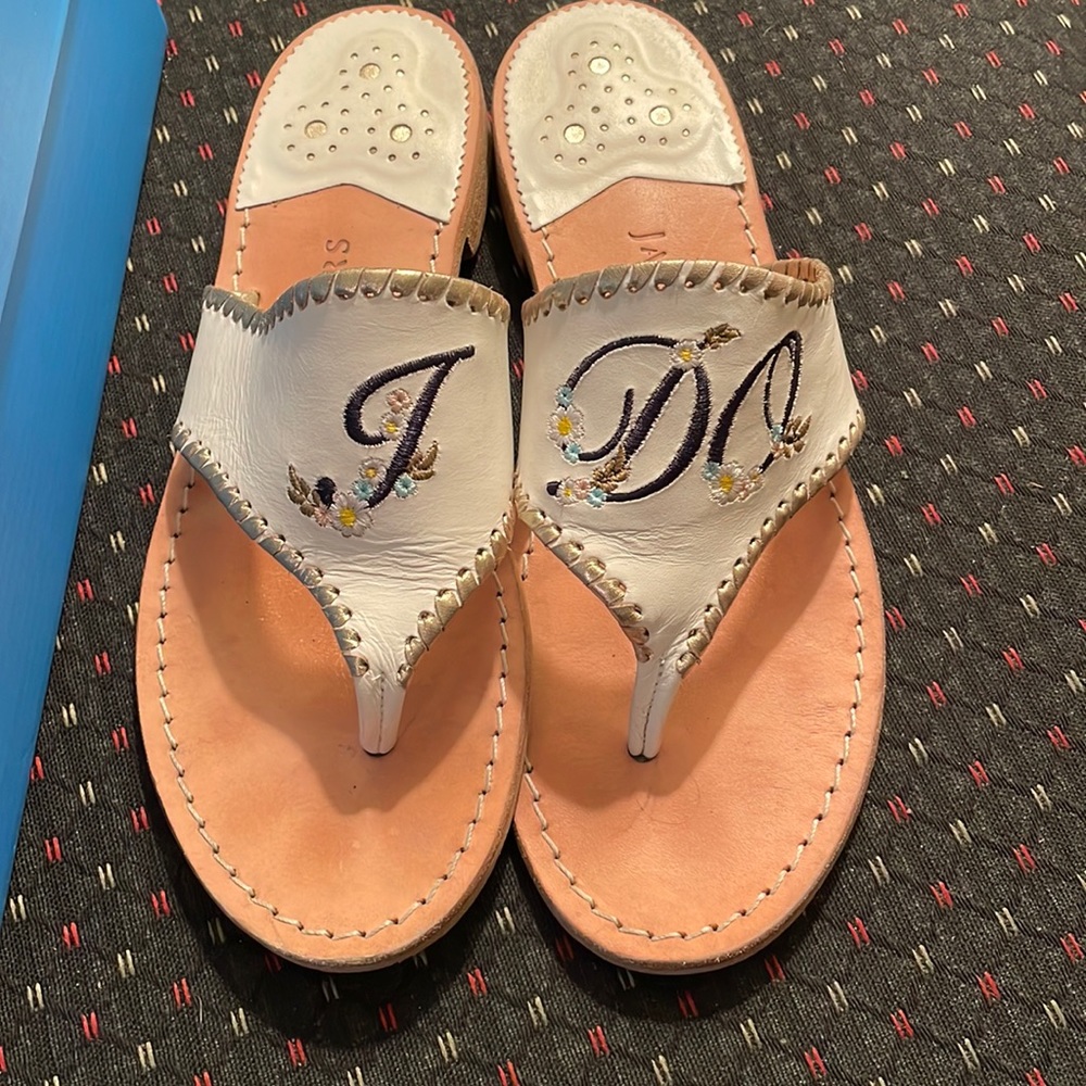 Jack Rogers I Do Flip Flops. Worn only once. Size 8.5.
